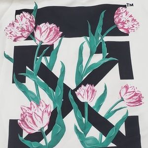 Off White Floral hoodie